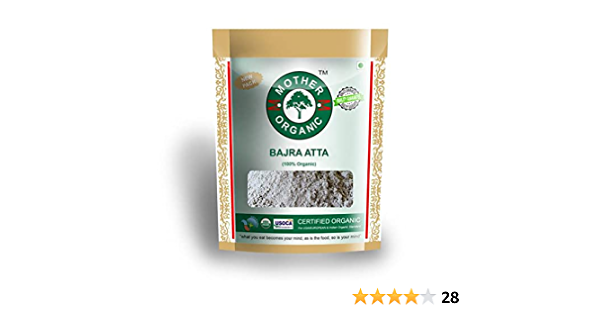 Mother Organic  Bajra Flour from India